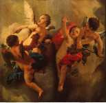 Tiepolo Giovanni Battista Cupids with Grapes Allegory of Autumn  - Hermitage